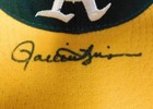 Rollie Fingers Oakland Athletics Signed New Era Baseball Hat Jsa Authenticated