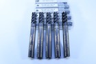 Lot   5 Pcs   New 1 4  Usa Fox 5 Flute Square Solid Carbide Cutter End Mills