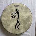 Remo 10  Frame Hand Drum  Walnut Wood Frame  10  X 2  Percussion