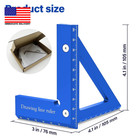 3d Multi Angle Measuring Woodworking Ruler - Premium Aluminum Alloy 45 90 Degree