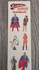1997 Superman Madman Hullabaloo Paper Figures Uncut Dc Dark Horse Mike Allred