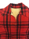 Rare Vintage Von Lengerke   Antoine Chicago Hunting Jacket Red Buffalo Plaid M l