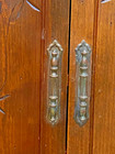 Vintage Rustic Solid Wood Hanging Medicine Spice Cabinet Primitive Custom Made