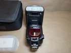 Nikon Sb-910 Speedlight Flash Unit W  Case   Turns On   For Parts As Is