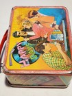 Vintage Happy Days Metal Thermos Lunchbox No Thermos Good Condition
