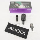 Professional Audix D6 Dynamic Kick Drum Microphone stage  Studio   Broadcast Use