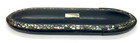 Antique Mother Of Pearl Inlay Victorian Paper Mache Spectacle Eye Glasses Case 