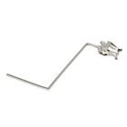 Silver Metal Tuba Marching Lyre - 3 Vertical Keys Music Sheet Clip Holder
