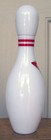 Avon Bowling Pin Bottle  Bravo After Shave  4 Oz   Empty  King Pin  Ny
