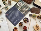A Collection Of Vintage Lapel Pins From A Local And Regional Political Figure