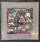 The Who Townshend  Daltrey  Entwistle  Signed Who Are You Pro Framing   Matting