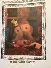 Pattern Primitive Santa Claus Doll Olde World Santa New Threadbare Primitives