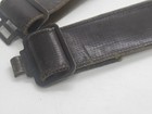 Officer Belt Soviet Army Soldier Uniform Real Leather Ussr Vintage Military
