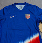 Nike Usa 2024 Away Dri-fit Adv Soccer Authentic Jersey Mens L Royal Fj4264-417