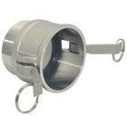 2-1 2  2 5 Inch Type B Camlock Female To Male Npt Stainless Steel Hose Fitting