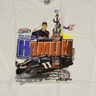 Denny Hamlin  11 Nascar Racing 2009 Richmond Fedex T-shirt White Mens Xl New