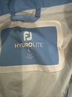 Footjoy Blue Hydrolite Golf Rain Jacket Coat Size Large Excellent Condition