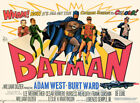 1966 Batman Movie Poster Print replica Adam West Robin Burt Ward Joker