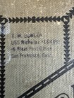 Vintage Sailor Navy Diary Journal  1944 1945 Worn In Cursive