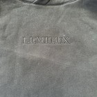 Lemieux Young Rider Boys Hoodie Black Embroidered Logo Fleece Sweatshirt 11-12