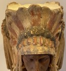 Rstk Riessner Stellmacher   Kessel 3 Indian Chief Tobacco Jar Container Rare