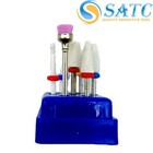 Ceramic Nail Drill Bits Set Electric File Manicure Pedicure Nail Art Tools 7pcs
