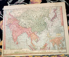1885 Lot Of 6 Original Maps Five  12   X 9     And Similar   And One 8  X 10 