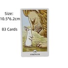 Lunalapin Tarot Cards 83 Card Rabbit Deck Oracle English Divination Game