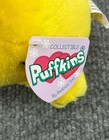 Swibco Puffkins Happy Stuffed Plush Yellow Smiley Face Christmas Rare