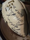 Bobby Bowden Signed Football Scalp Em   Ball Decaying Good For Cut Signature 