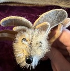 Vintage 4    Steiff Eric Mohair Stuffed Animal Rare Bat Germany  6034