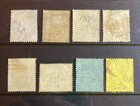 Great Britain 1876-1892  8 Used Stamps  Cv  1 291 65  See List In Description