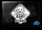 Baby On Board  Vinyl Window Decal  Siticker Pegote Pegatina
