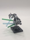 Custom Star Wars White General Grievous With Minifigure Baseplate