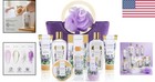 Luxury Lavender Spa Gift Basket - 10-piece Set For Birthday   Mother s Day