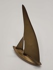 Vintage Brass Sailing Ship - Nautical Home Decor Solid Brass