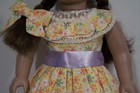 Yellow Summer Dress Doll Clothes For Any 18    American Girl  Especially Kit  debs