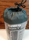 Klymit Static V  Inflatable Sleeping Pad Gray  New