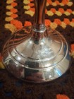 Vintage Art Deco 1930s Chrome 5 Candle Holder Candelabra Cronwell Silver Prop 