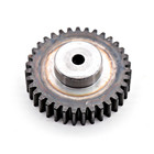 45  Steel Motor Pinion Gear 1 5mod 12t-80t Spur Gear With Step With Set Screws