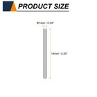 50pcs Dowel Pins M1 1mm  X 14mm Stainless Steel Shelf Support Peg Pin Rod