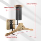 Wooden Motorcycle Multi-functional Gear Rack F Storing Tactical Clothing Helmet