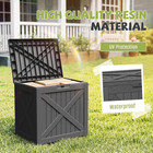 40 Gallon Outdoor Package Delivery Box With Lockable  Waterproof   Weatherproof 