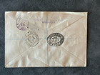 1949 Singapore Malaya Universal Postal Union Fdc Registered Upu First Day Cover