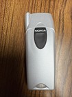 Nokia 3588 I   3588i - Silver  Rare Cdma Cellular Phone - Parts Only W book
