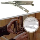 Key Decoder 2 In 1 Portable Lock Picking Set Hook And Pickup Tool Kit Ergonomic