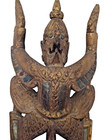 Original Garuda     krut    In Thai - Hand Carved Of Solid Wood 12x6 Asia Auth