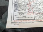 Wwi German Husaren-regiment 1914 -1916 Map Of France  Belgium   Eastern Front