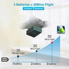 4drc-v2 Mini Drone Selfie Wifi Fpv Hd Camera Foldable Rc Quadcopter Toy Us New