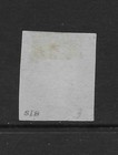 Great Britain Scott 3 Used Fine - 1841 1p Red Brwn Bluish Paper Issue - Victoria